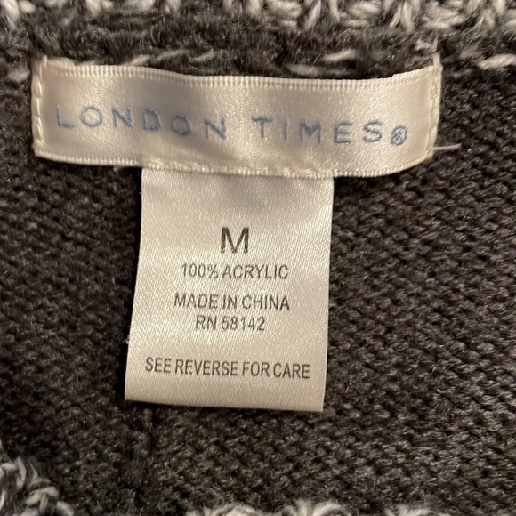 London Time Chunky Knit Sweater Dress - Picture 6 of 6